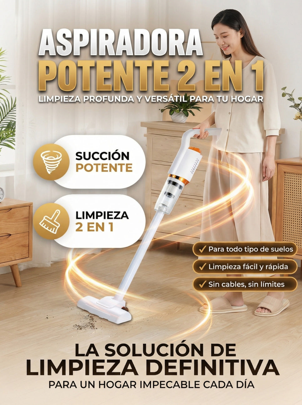 Shark PowerPro \ Aspiradora 2 En 1 Blanca Home