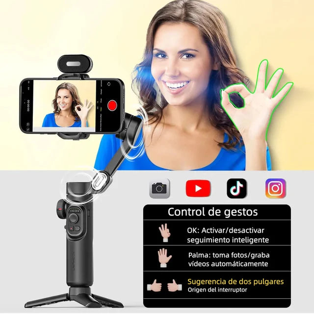 Trípode para Celular con Control Bluetooth || Fotos y Videos Estables a Distancia