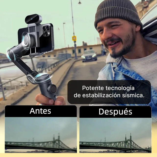 Trípode para Celular con Control Bluetooth || Fotos y Videos Estables a Distancia