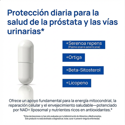 NAD+ para Hombres | Más Energía, Resistencia y Salud Masculina