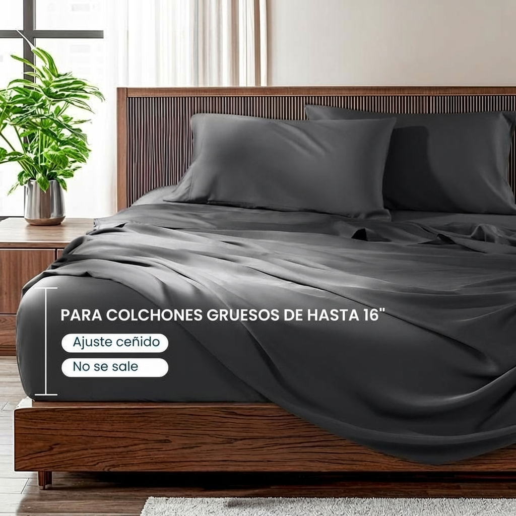 Sábanas Premium 4 Pzs || COMPRA 4 LLEVA 12